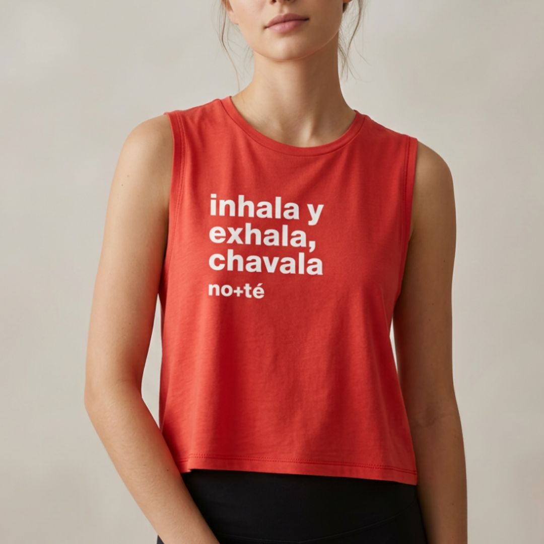 Crop Top Inhala Exhala