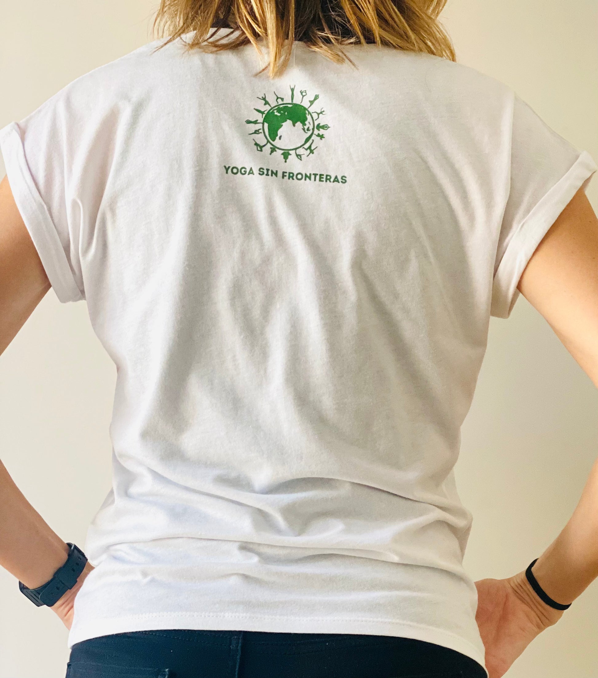 Camiseta Yoga mujer en algodón orgánico 100%
