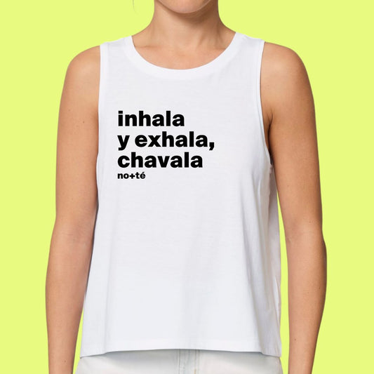 Camiseta de mujer Yoga por el cáncer – Nomásté (no+té)